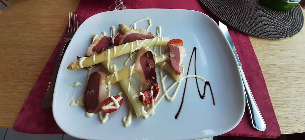 Asperges Magret de Canard Fumé