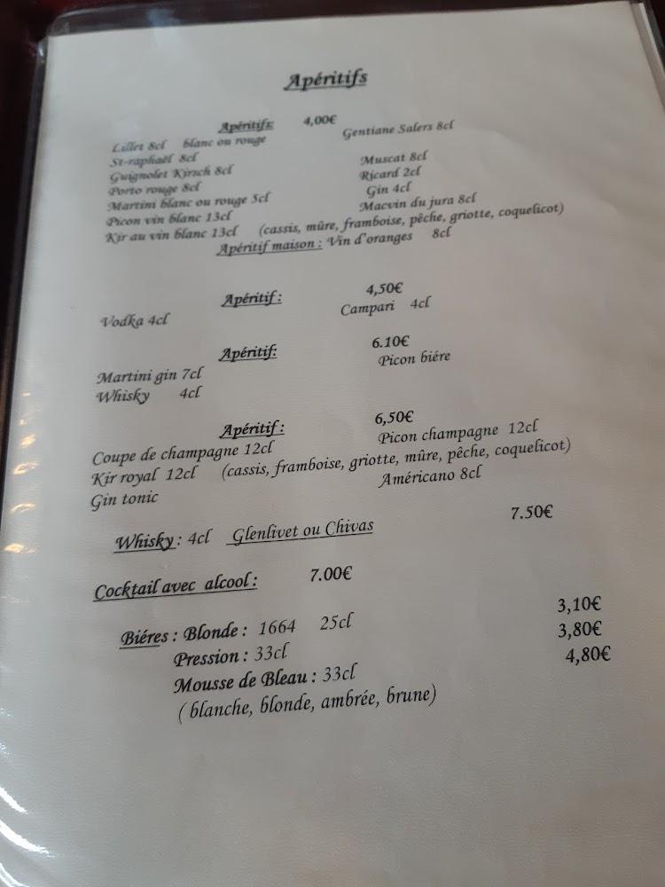 Le Chalet - Menu Image 3